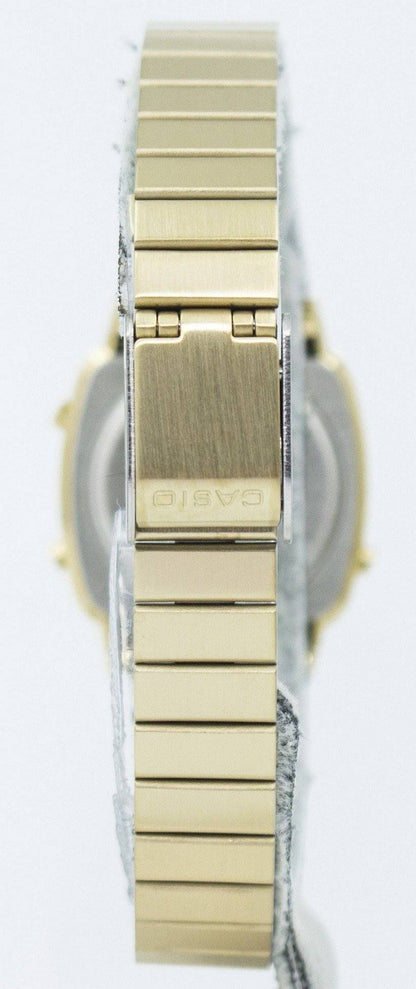 Casio Digital Stainless Steel Alarm Timer LA670WGA-1DF LA670WGA-1 Women's Watch