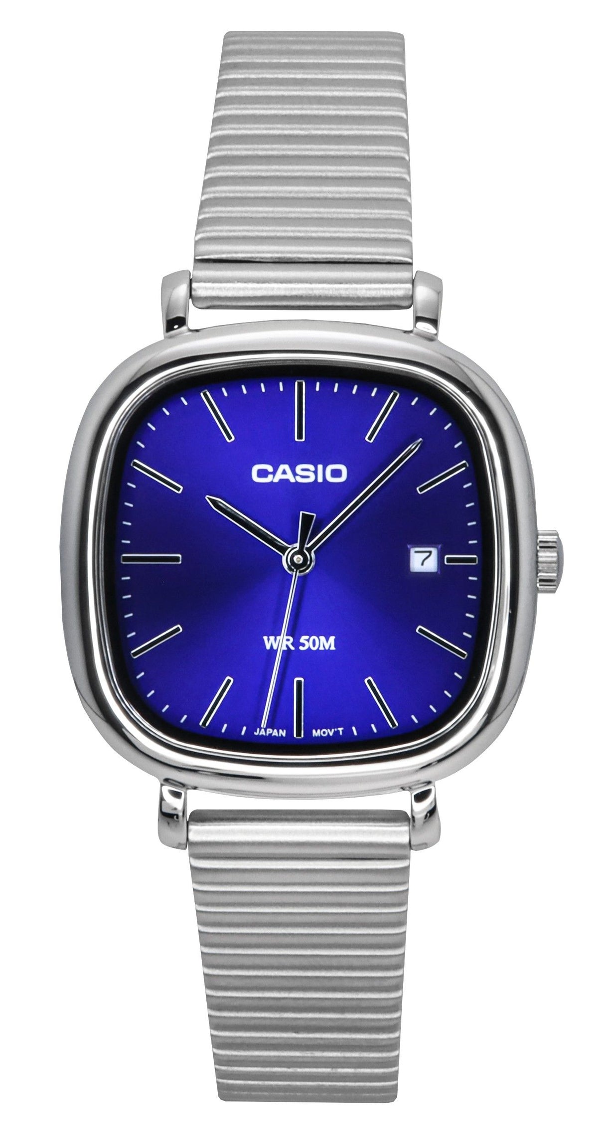 Casio Standard Analog Stainless Steel Blue Dial Quartz LTP-B166D-2AV Women's Watch