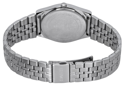 Casio Standard Analog Stainless Steel Red Dial Quartz MTP-B145D-4A2V Unisex Watch