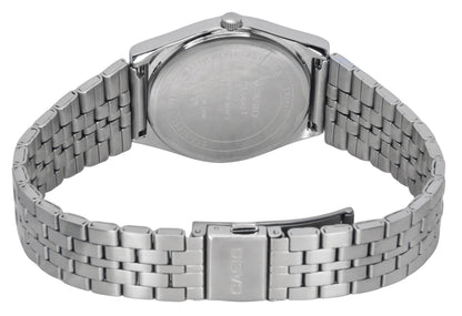 Casio Standard Analog Stainless Steel White Dial Quartz MTP-B145D-7B Men's Watch