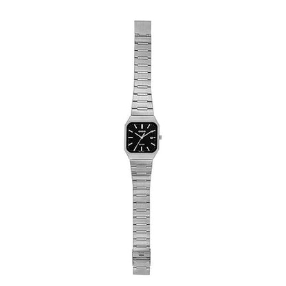 Casio Standard Analog Stainless Steel Black Dial Quartz MTP-B185D-1AV Men's Watch
