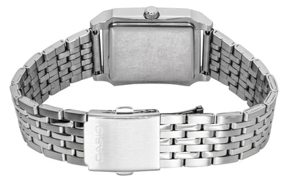 Casio Standard Analog Stainless Steel Black Dial Quartz MTP-B190D-1BV Men's Watch