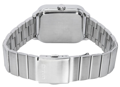 Casio Standard Analog Moon Phase Silver Dial Quartz MTP-M305D-7A Men's Watch
