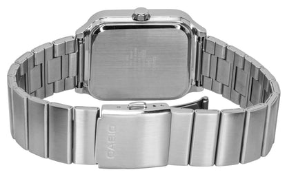 Casio Standard Analog Stainless Steel Green And White Dial Quartz MTP-M307D-3BV Men's Watch