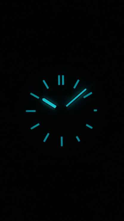 Citizen Zenshin Super Titanium Light Blue Dial Automatic NJ0180-80M 100M Men's Watch
