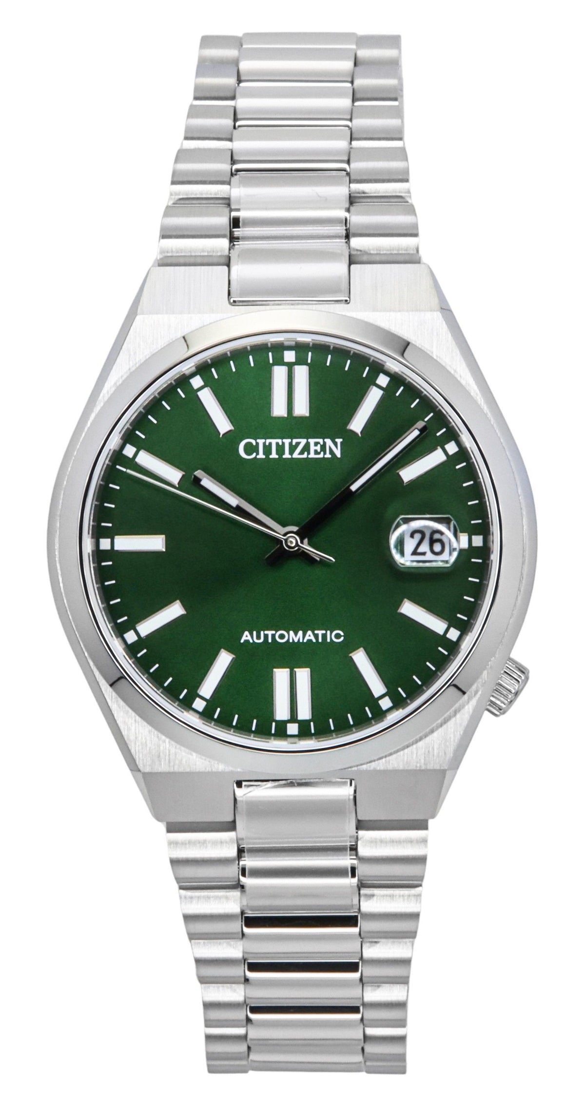 Citizen Tsuyosa Stainless Steel Green Dial Automatic NJ0200-50X Unisex Watch
