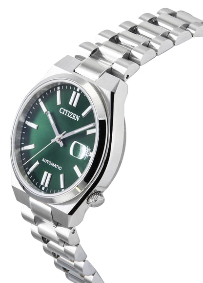 Citizen Tsuyosa Stainless Steel Green Dial Automatic NJ0200-50X Unisex Watch