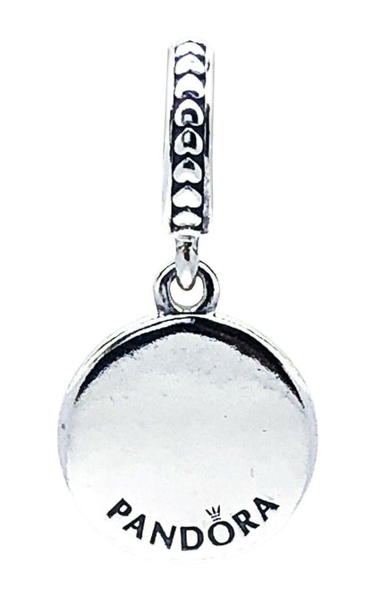 Pandora Friends Are Family Dangle Charm With Black Enamel 798124EN16 For Women