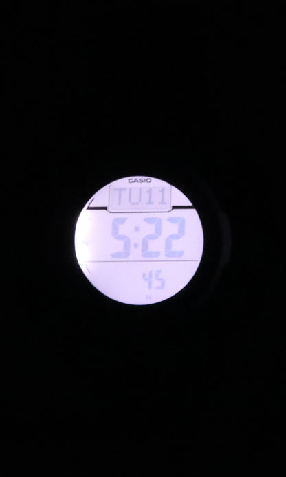 Casio ProTrek Digital Bio Based Resin Tough Solar PRG-340T-7 100M Men's Watch