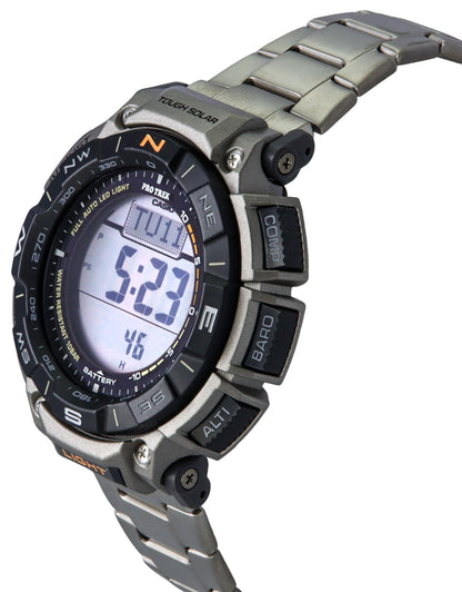 Casio ProTrek Digital Bio Based Resin Tough Solar PRG-340T-7 100M Men's Watch