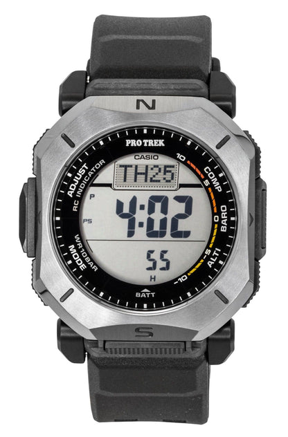 Casio Pro Trek Digital Radio-Controlled Rubber Strap Solar PRW-69Y-1 100M Men's Watch