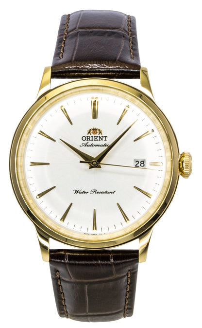 Orient Classic Bambino Leather Strap White Dial Automatic RA-AC0028S Men's Watch