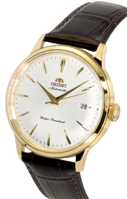 Orient Classic Bambino Leather Strap White Dial Automatic RA-AC0028S Men's Watch
