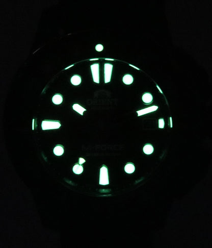 Orient M-Force Limited Edition Red Dial Automatic Diver's RA-AC0L09R00B 200M Men's Watch