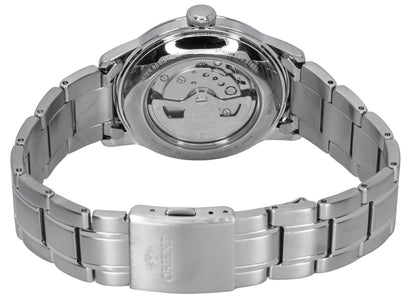 Orient Bambino Stainless Steel Grass Green Dial Automatic RA-AC0M09E Men's Watch