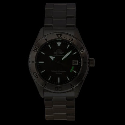 Orient Mako Sport Stainless Steel Brown Dial Automatic Diver's RA-AC0Q15Y 200M Men's Watch