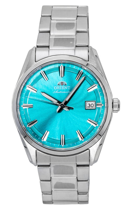 Orient Contemporary Stretto Date Limited Edition Stainless Steel Blue Dial Automatic RA-AC0R06L Men's Watch