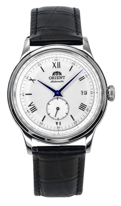 Orient Classic Bambino Version 2 Small Seconds Black Leather Strap Silver Dial Automatic RA-AP0104S Men's Watch