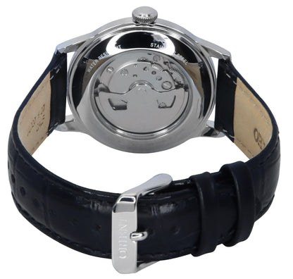 Orient Classic Bambino Version 2 Small Seconds Black Leather Strap Silver Dial Automatic RA-AP0104S Men's Watch