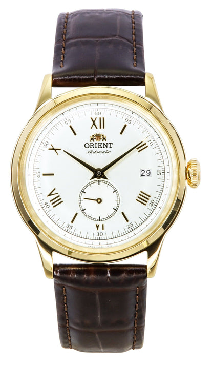 Orient Bambino Version 2 Small Seconds Leather Strap Silver Dial Automatic RA-AP0106S Men's Watch