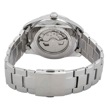 Orient Contemporary Stainless Steel Open Heart Green Dial Automatic RA-AR0008E10B Men's Watch