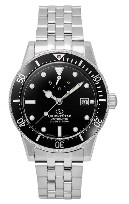 Orient Star 1964 2nd Edition M42 Stainless Steel Black Dial Diver's Automatic RE-AU0601B 200M Men's Watch