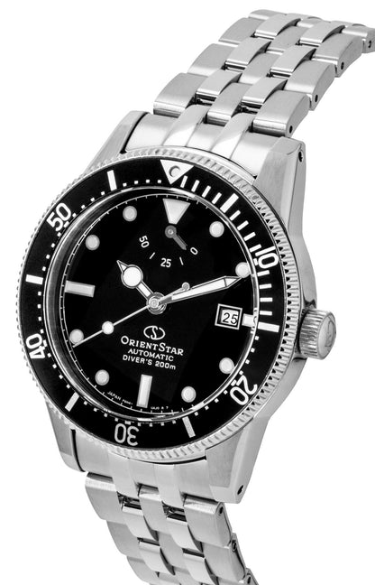 Orient Star 1964 2nd Edition M42 Stainless Steel Black Dial Diver's Automatic RE-AU0601B 200M Men's Watch