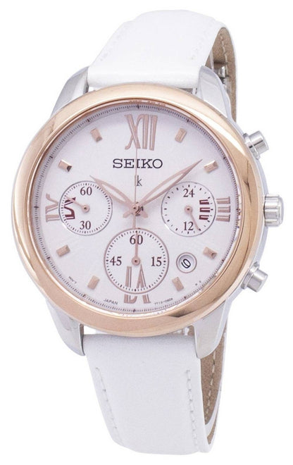 Refurbished Seiko Lukia Chronograph Quartz SRWZ84 SRWZ84P1 SRWZ84P Women's Watch
