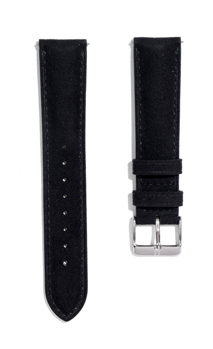 Ratio Alcantara Black RS-LS-I134001-BLK 20x18 Watch Strap