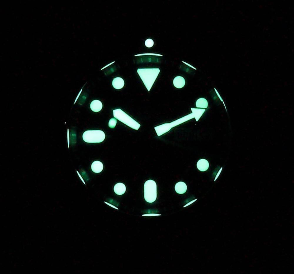 Ratio FreeDiver Black Dial Sapphire Crystal Stainless Steel Automatic RTA100 200M Men's Watch