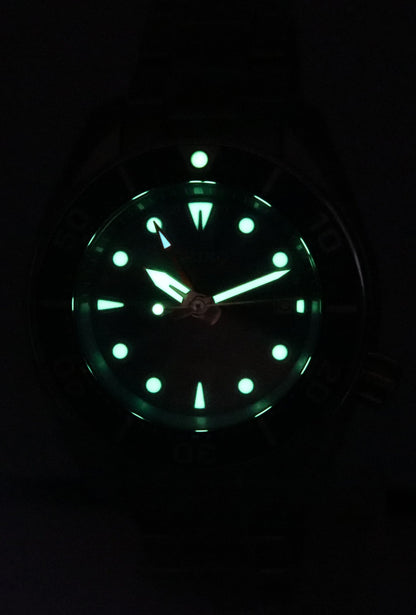 Seiko Prospex Sea Aqua Sumo GMT Blue Dial Solar Diver's SFK001J1 200M Men's Watch