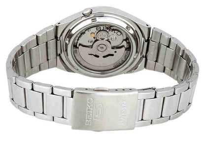 Seiko 5 Date-Day Stainless Steel Blue Dial 21 Jewels Automatic SNKC51J1 Men's Watch