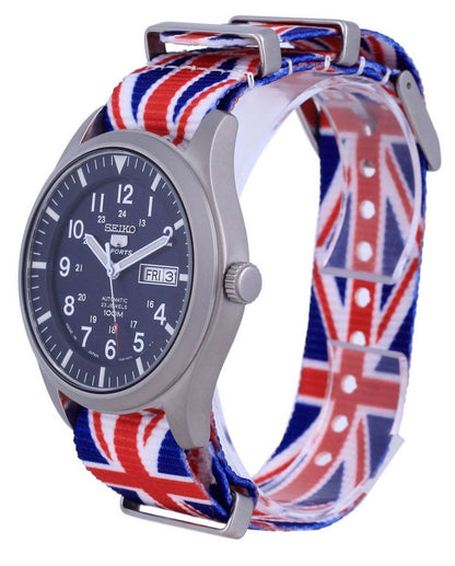 Seiko 5 Sports Automatic Polyester SNZG11J1-var-NATO28 100M Men's Watch