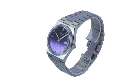 Tissot PRX Powermatic 80 Gradient Stainless Steel Black Chameleon Dial Automatic T137.407.11.051.01 100M Men's Watch