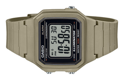 Casio Youth Digital Resin Strap Quartz W-217H-5AV Men's Watch