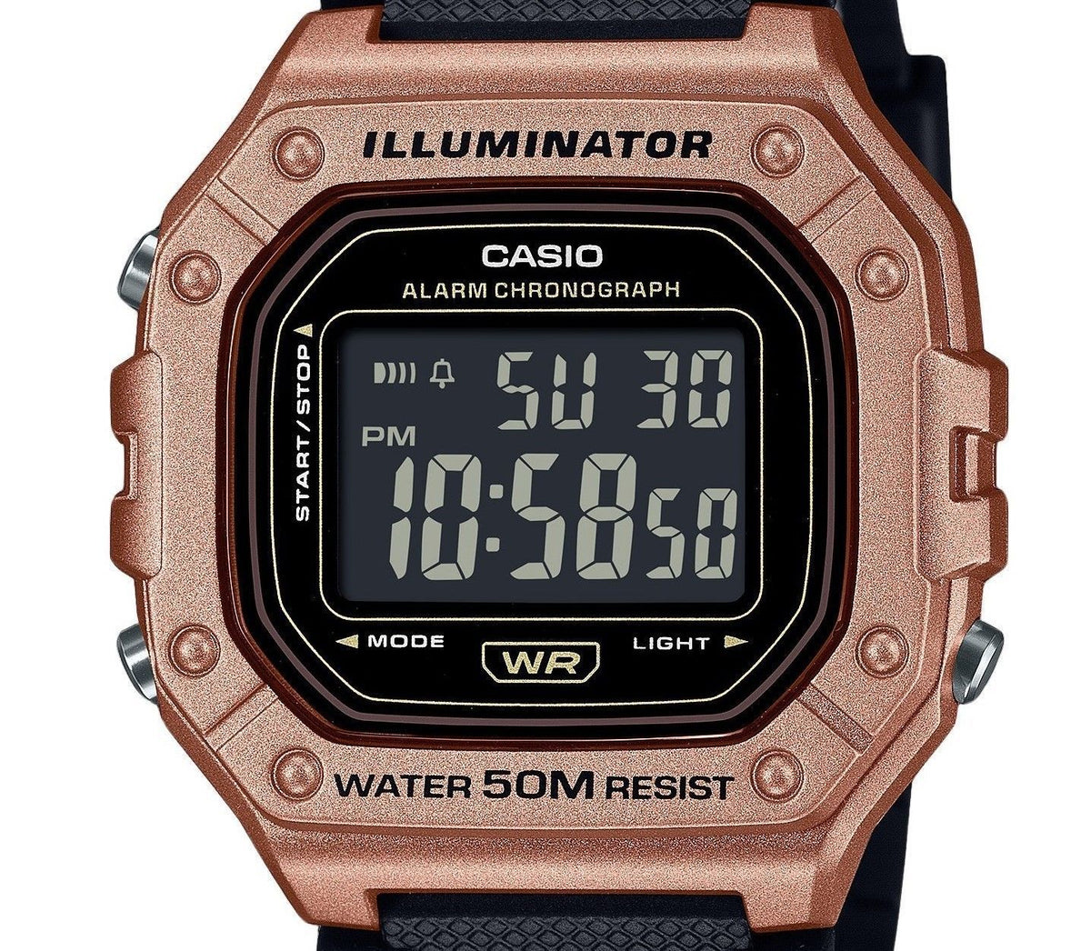Casio Standard Digital Resin Strap Quartz W-218HM-5BV Men's Watch