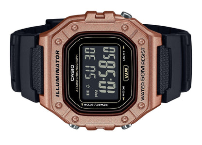 Casio Standard Digital Resin Strap Quartz W-218HM-5BV Men's Watch