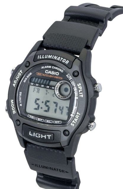 Casio Standard Digital Bio-Based Resin Strap Quartz W-220H-1AV Unisex Watch