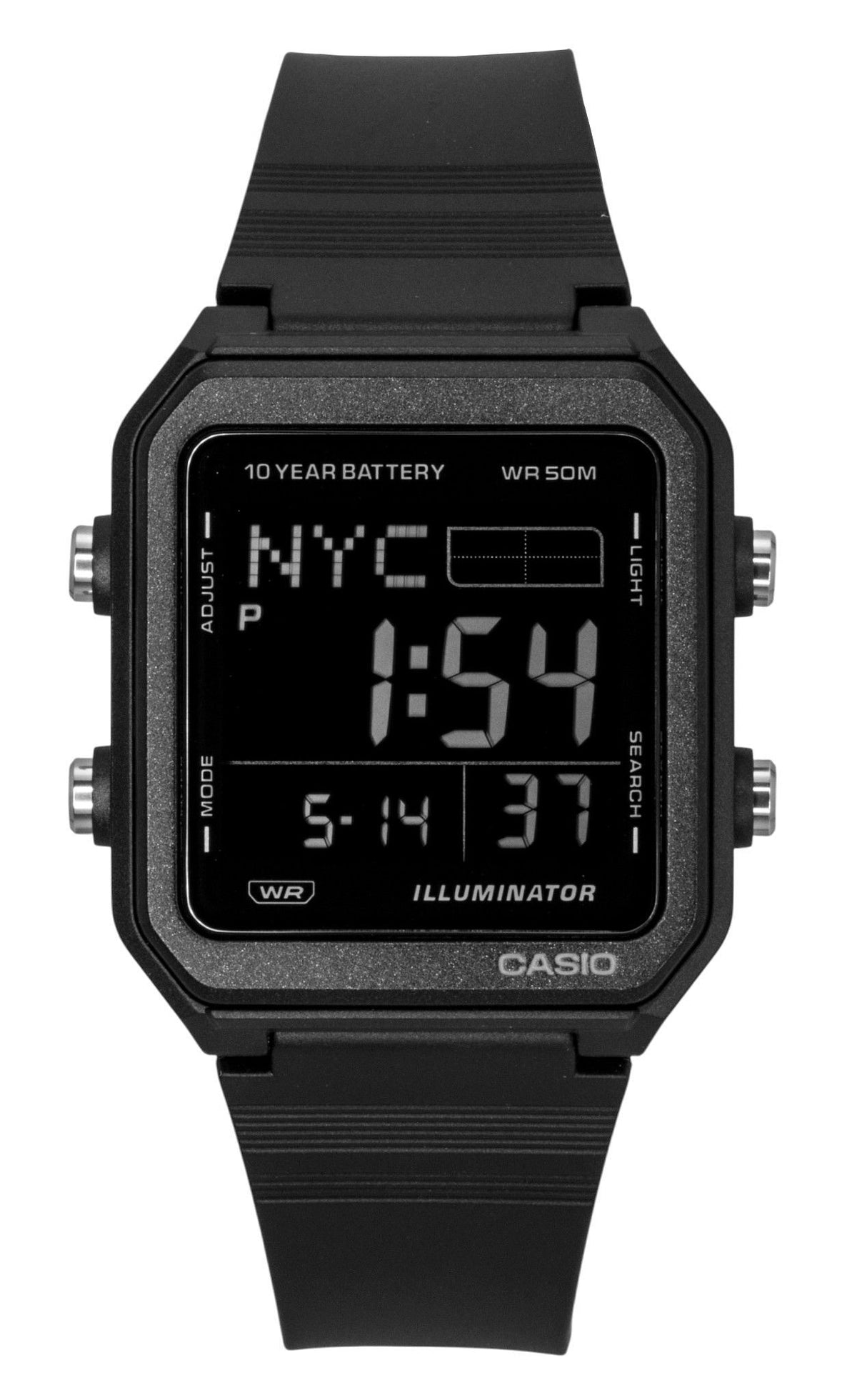 Casio Digital Resin Strap Quartz W-221H-1BV Unisex Watch