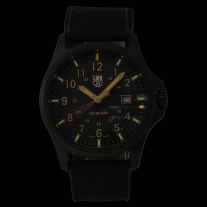 Luminox Atacama Field Rubber Strap Black Dial Quartz XL.1970.2 100M Men's Watch