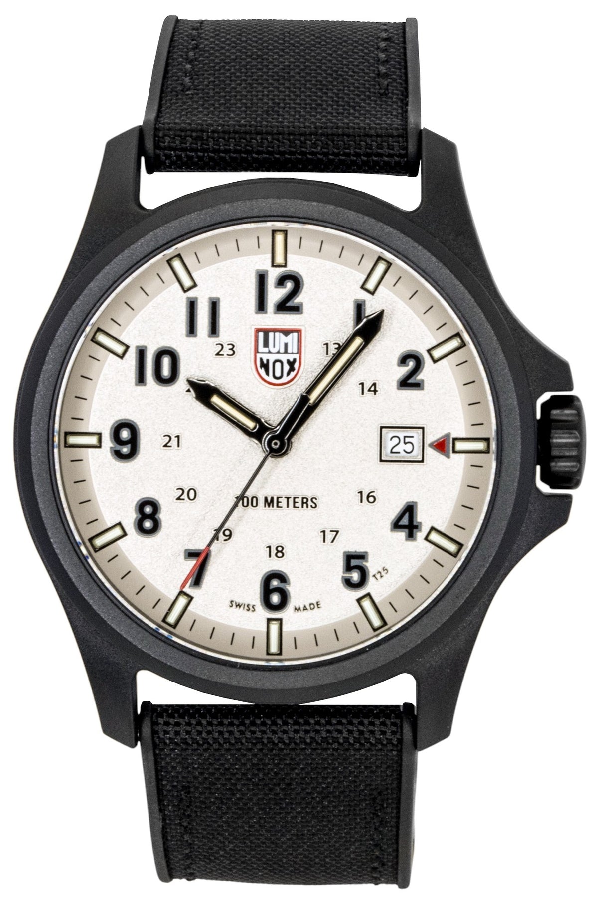 Luminox Atacama Field Rubber Strap Beige Dial Quartz XL.1971.2 100M Men's Watch