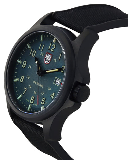Luminox Atacama Field Rubber Strap Green Dial Quartz XL.1977 100M Men's Watch