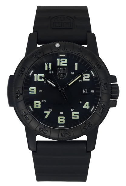 Luminox Leatherback Sea Turtle Giant PU Strap Black Dial Quartz XS.0330 100M Men's Watch