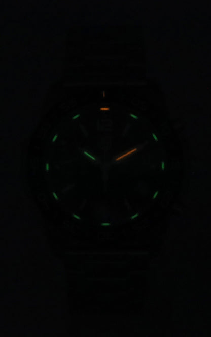 Luminox Pacific Diver Chronograph Stainless Steel Black Dial Quartz XS.3142 200M Men's Watch