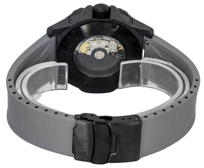 Luminox Master Carbon SEAL Grey Rubber Strap Black Dial Swiss Automatic Diver's XS.3862 200M Men's Watch