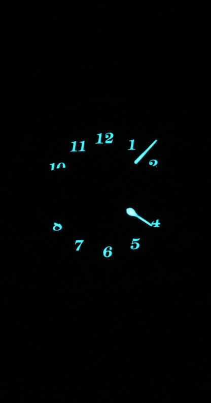 Zeppelin LZ126 Los Angeles Chronograph Leather Strap Green Dial Quartz 76144 Men's Watch