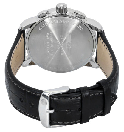 Zeppelin LZ127 Chronograph Leather Strap Champagne Dial Quartz 76785 Men's Watch