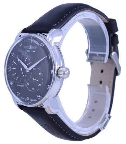 Zeppelin New Captain's Line Leather Strap Automatic 8662-2 86622 Men's Watch