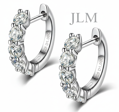 JLM Seraphina huggie hoops
