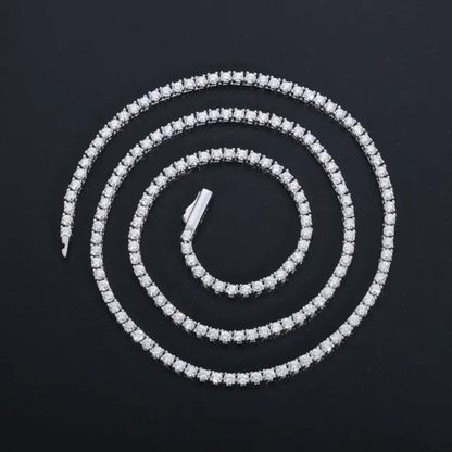 2mm JLM Silver Tennis Chain